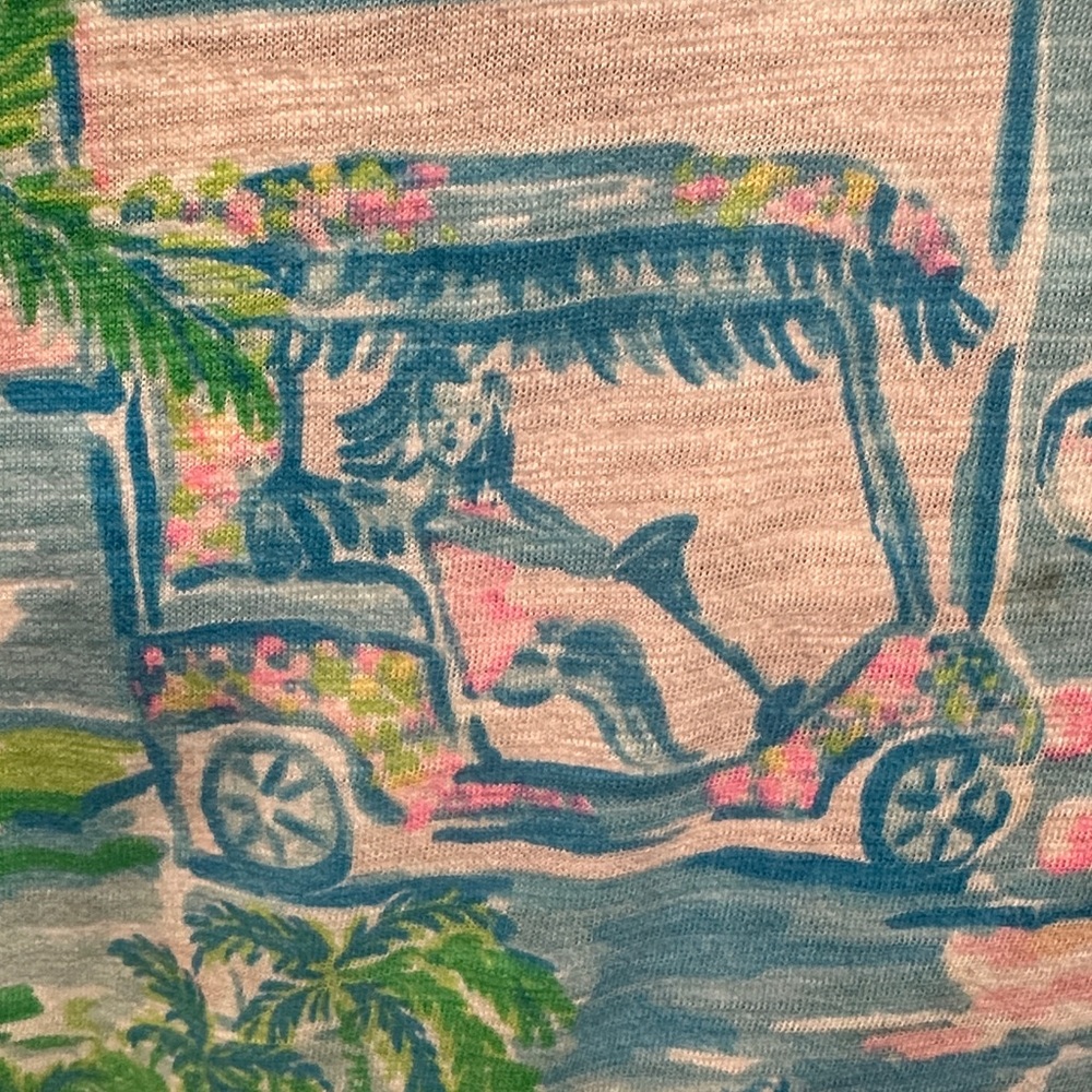 Lilly Pulitzer Honda Classic Etta Top - Picture 5 of 5